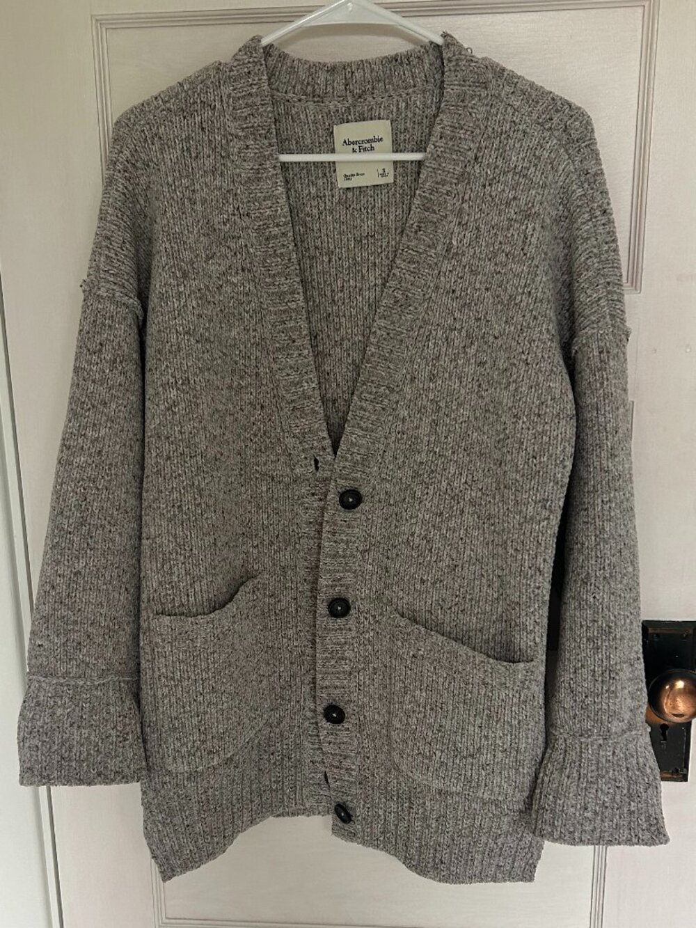 Abercrombie & Fitch oversized grandpa cardigan